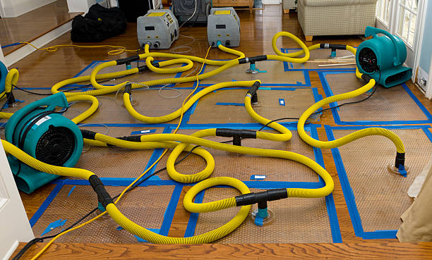 Professional Crawl Space Water Removal technician working in Otisville, NY